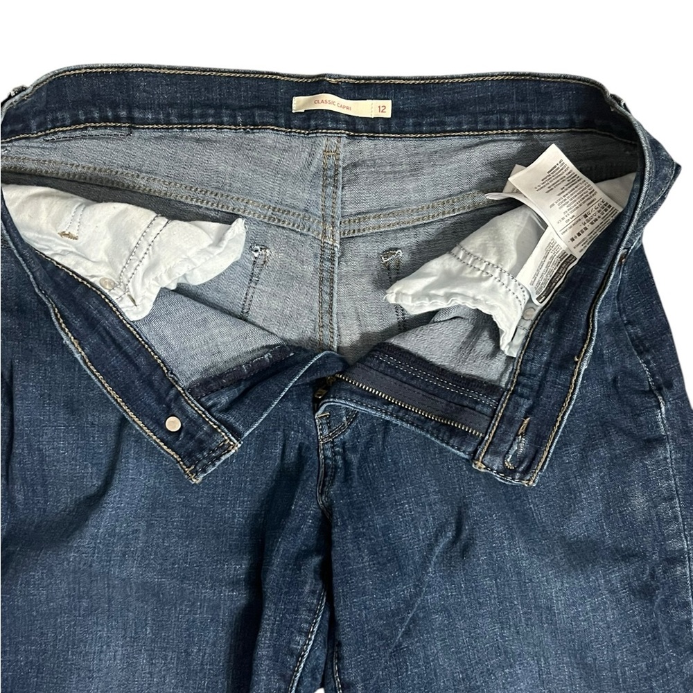 Levi's Blue Ankle & Cropped Jeans Size 12 - Picture 3 of 9